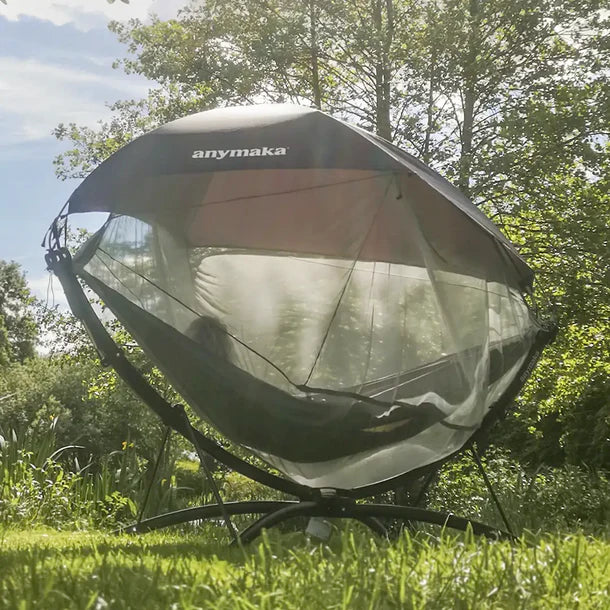 hängematte mit gestell und moskitonetz Anymaka Moskitonetz ( Sonnenschirm erforderlich ) für Anymaka Hängematte mit Gestell
