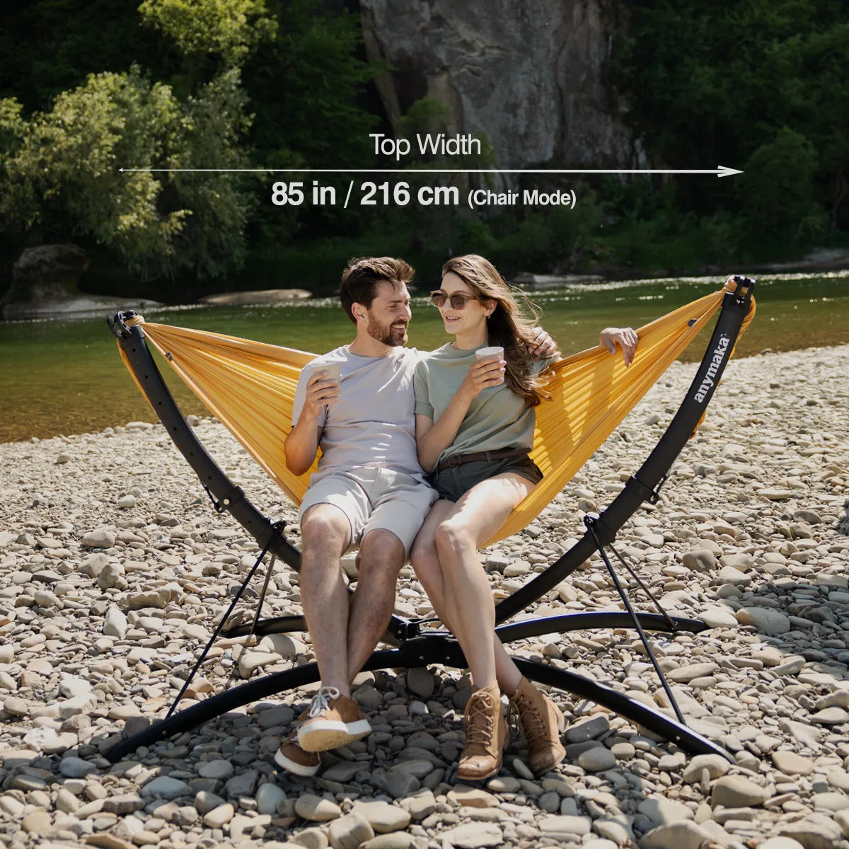 Anymaka Hängematte mit Gestell ( Sparset )