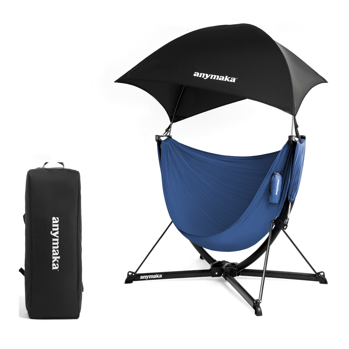 Anymaka hängmatta med stativ (Swing Chair värdesset)