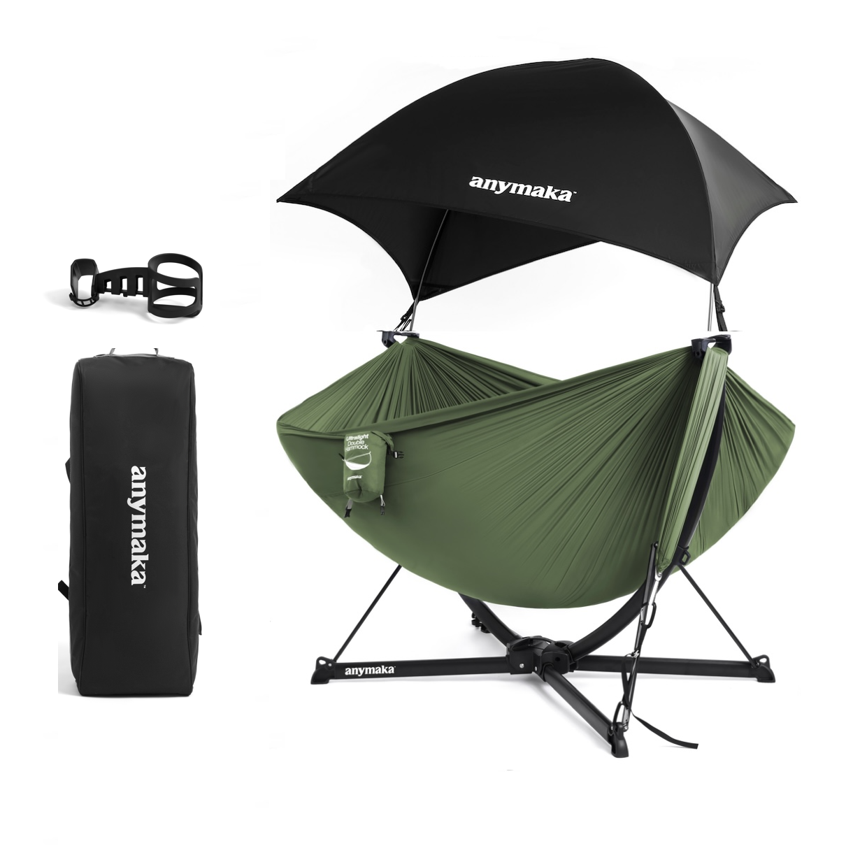 Anymaka hängmatta med stativ (Swing Chair värdesset)