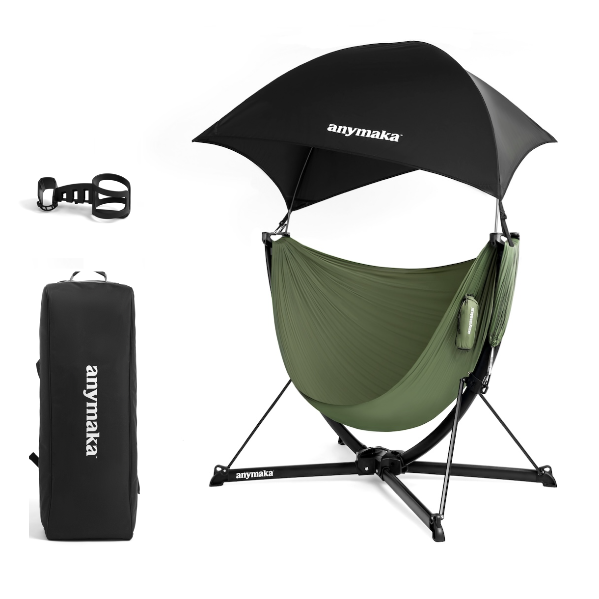 Anymaka hängmatta med stativ (Swing Chair värdesset)