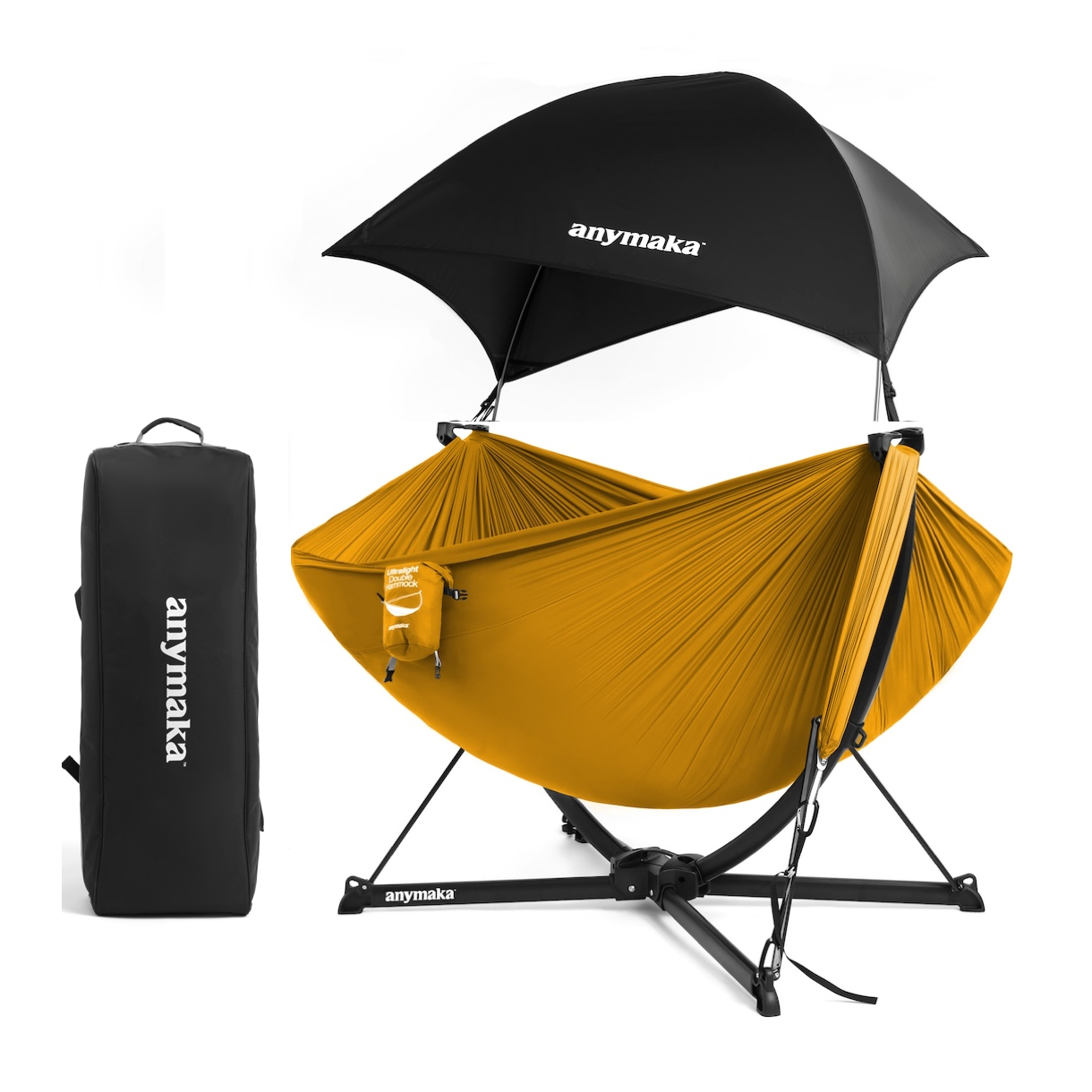 Anymaka hängmatta med stativ (Swing Chair värdesset)